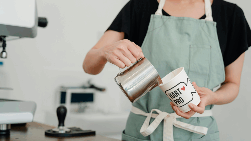 maak een afspraak met hartpro met een lekkere kop koffie